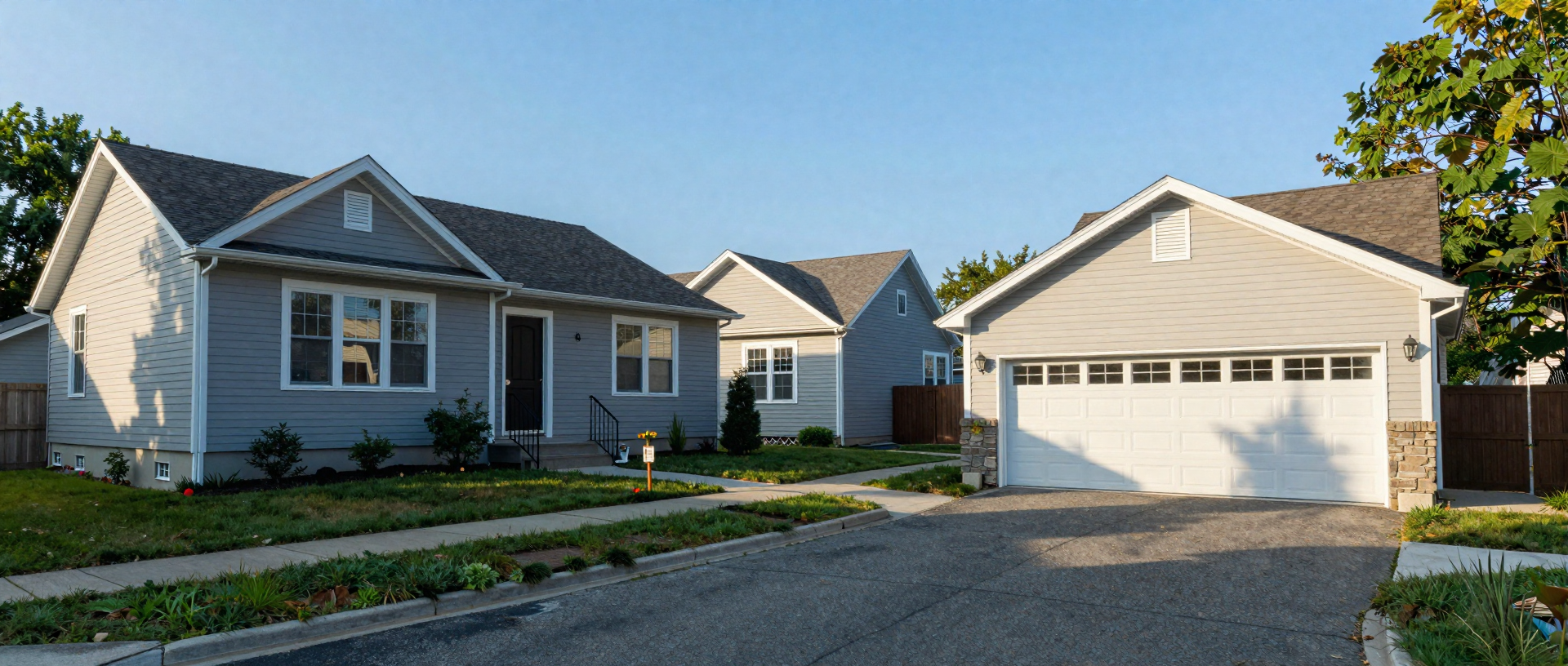 Suburban home exterior